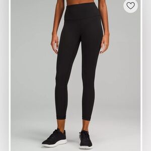 NEW with tags Lululemon Wunder Under HR Tight 25” Black Size 8